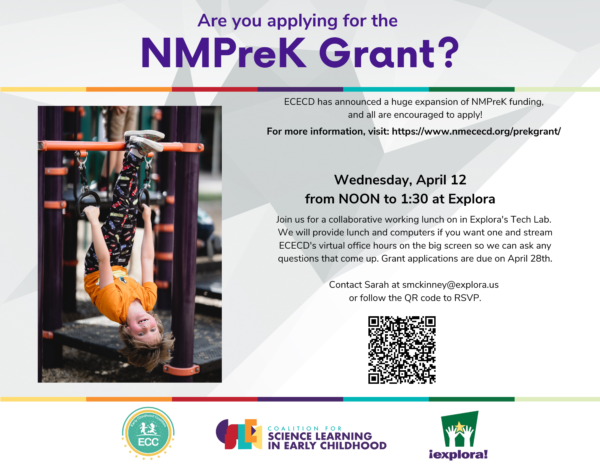 NMPreK Grant Lunch flyer