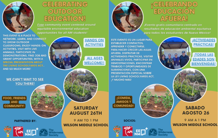 Celebrating Outdoor Education Flyer